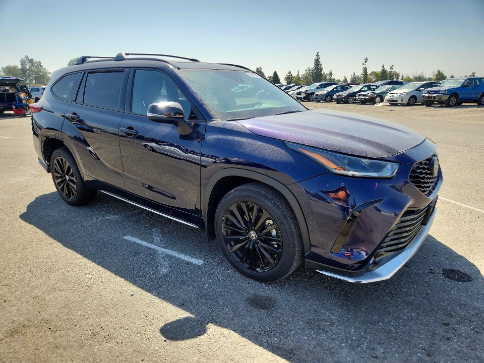 2023 Toyota Highlander VIN 5TDKDRBH0PS021524 COPART salvage auction — SIDE, Ca - Salvage Certificate, sold $20,500 on 2026-07-28 (photo 4)