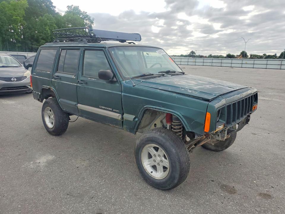 1999 Jeep Cherokee VIN 1J4FF68S9XL530214 COPART salvage auction — FRONT END, Wy - Non Public Clean Title, sold $275 on 2026-07-09 (photo 4)