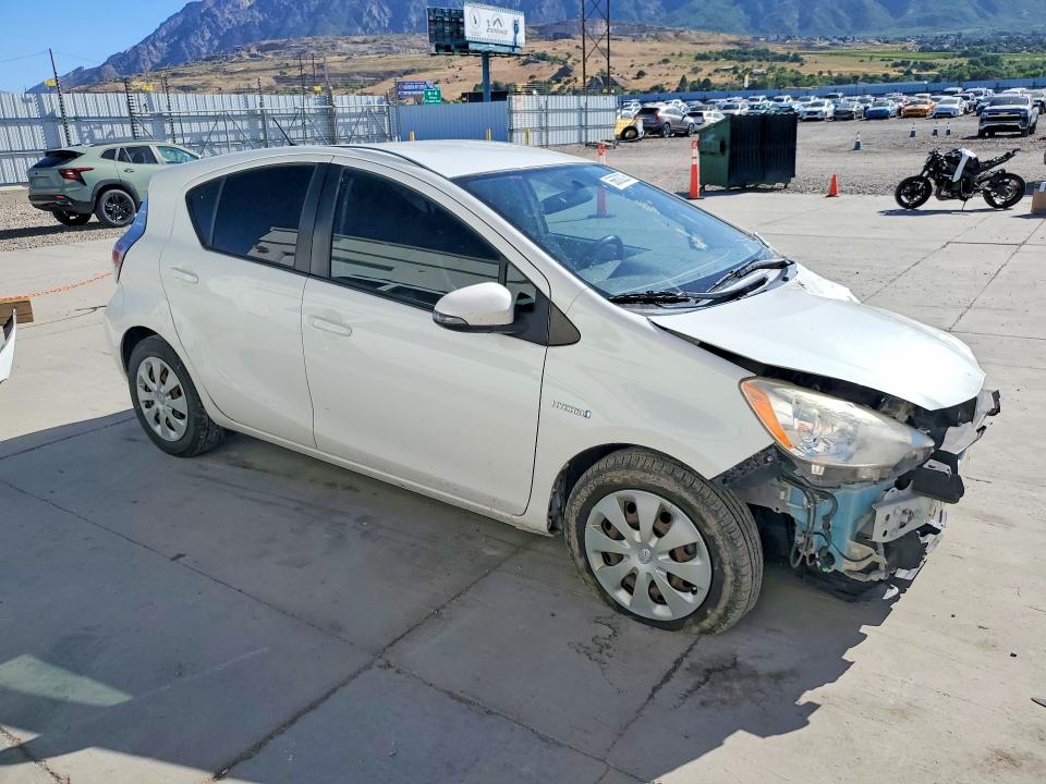 2013 Toyota VIN JTDKDTB30D1556184 COPART salvage auction — FRONT END, UT - SALVAGE CERTIFICATE, sold $600 on 2026-07-27 (photo 4)