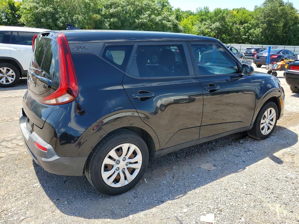 2020 Kia VIN KNDJ23AU7L7120942 COPART salvage auction — HAIL, Ok - Cert Of Title-Salvage, sold $550 on 2026-07-21 (photo 3)