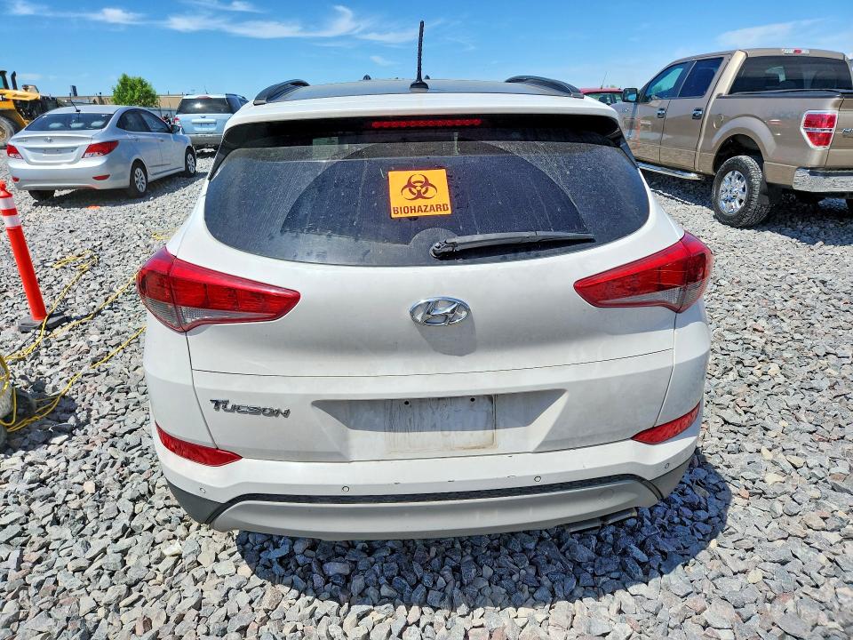 2017 Hyundai Tucson VIN KM8J33A22HU567436 COPART salvage auction — FRONT END, Wi - Certificate Of Title, sold $3,600 on 2026-07-06 (photo 6)