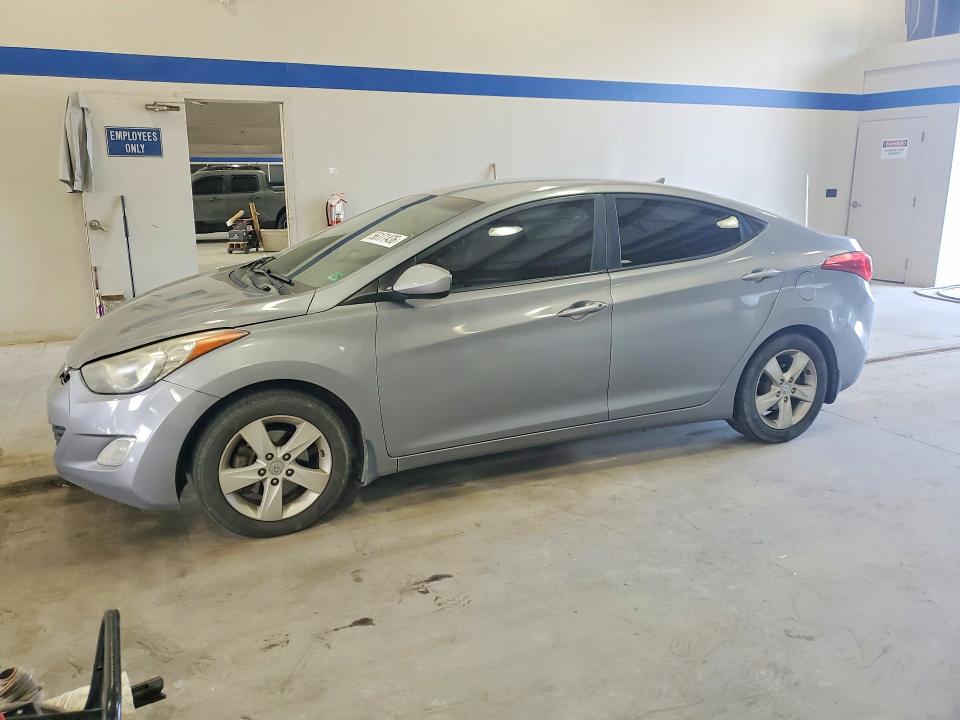 2013 Hyundai Elantra VIN KMHDH4AE4DU973551 COPART salvage auction — FRONT END, VA - CERTIFICATE OF TITLE, sold $1,150 on 2026-07-02 (photo 1)