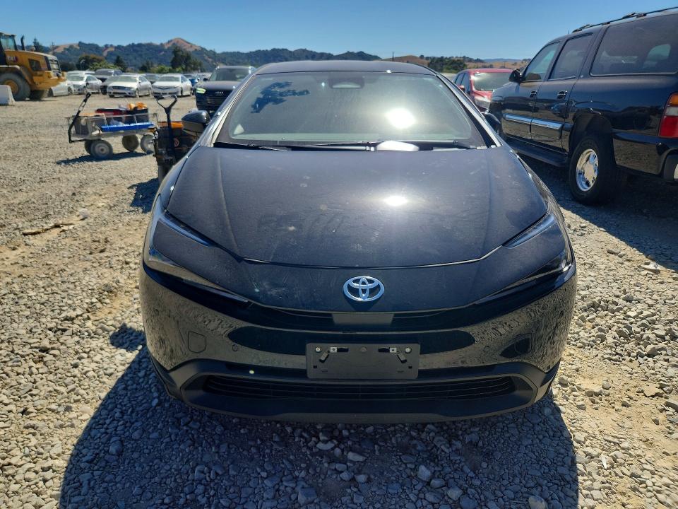 2026 Toyota Prius VIN JTDACAAU7T3075574 COPART salvage auction — SIDE, Ca - Salvage Certificate, sold $3,250 on 2026-07-21 (photo 5)