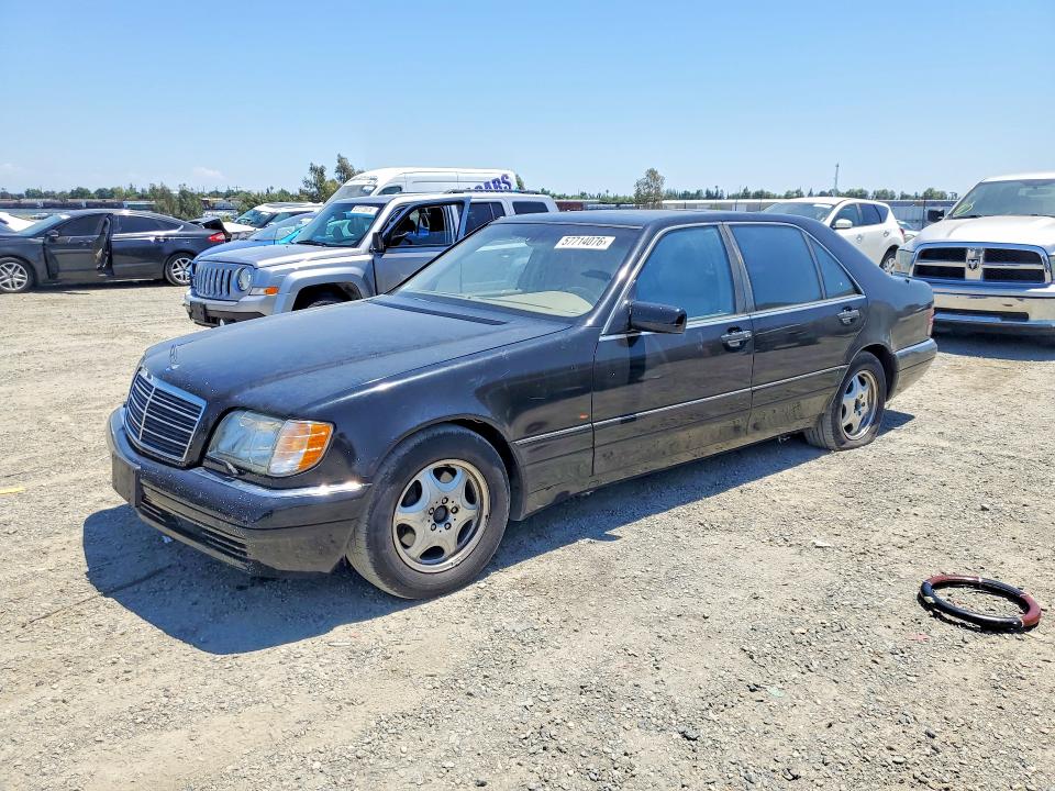 1999 Mercedes-benz S class VIN WDBGA33G5XA407062 COPART salvage auction — FRONT END, Ca - Dis/Dlr/Exp Clean W/Salv Hist, sold $375 on 2026-07-30 (photo 1)
