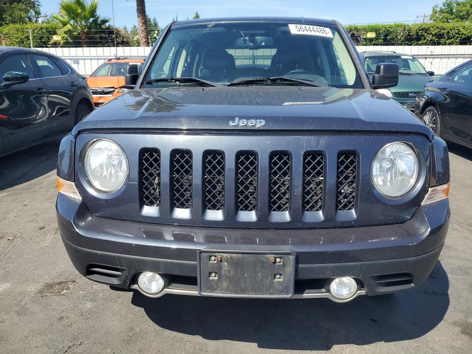 2015 Jeep Patriot VIN 1C4NJPCBXFD284702 COPART salvage auction — REAR END, Ca - Salvage Certificate, sold $750 on 2026-07-02 (photo 5)