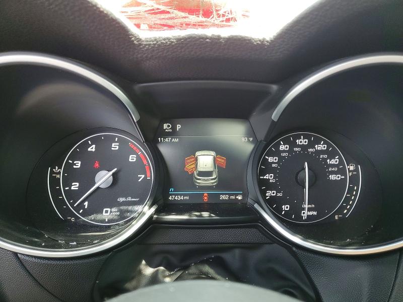 2022 Alfa romeo Stelvio VIN ZASPAKBN6N7D27556 COPART salvage auction — FRONT END, Il - Salvage Certificate, sold $11,600 on 2026-07-29 (photo 9)