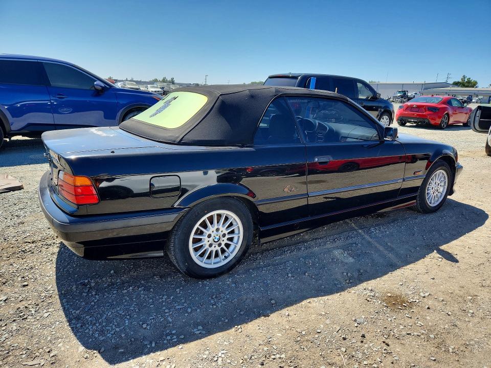 1996 BMW 3 series VIN WBABH8322TEY10943 COPART salvage auction — MINOR DENT/SCRATCHES, Ca - Dis/Dlr/Exp Only Clean Title, sold $575 on 2026-07-07 (photo 3)