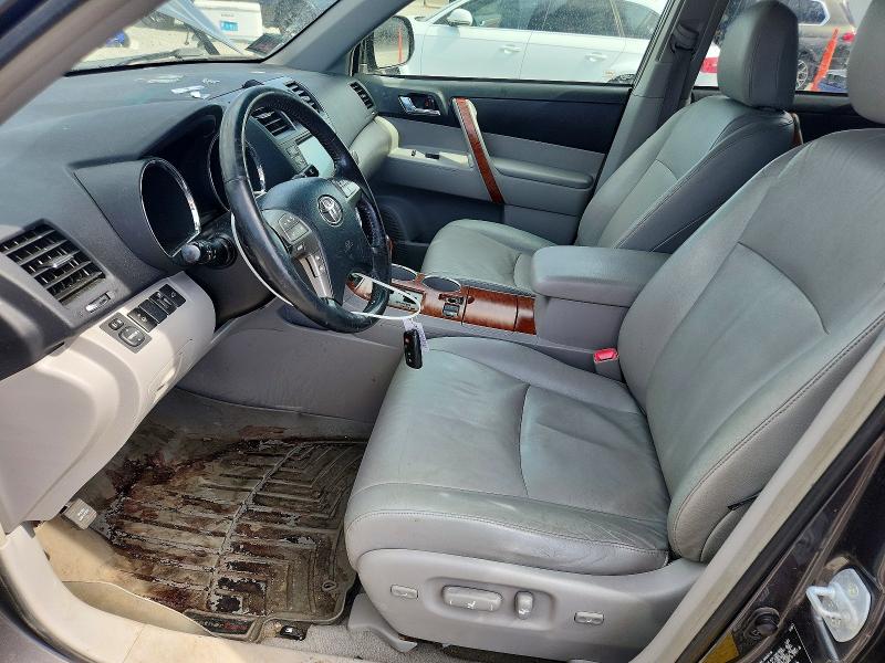 2008 Toyota Highlander VIN JTEES42A182054173 COPART salvage auction — FRONT END, Co - Public - Salvage Title, sold $2,000 on 2026-07-21 (photo 7)