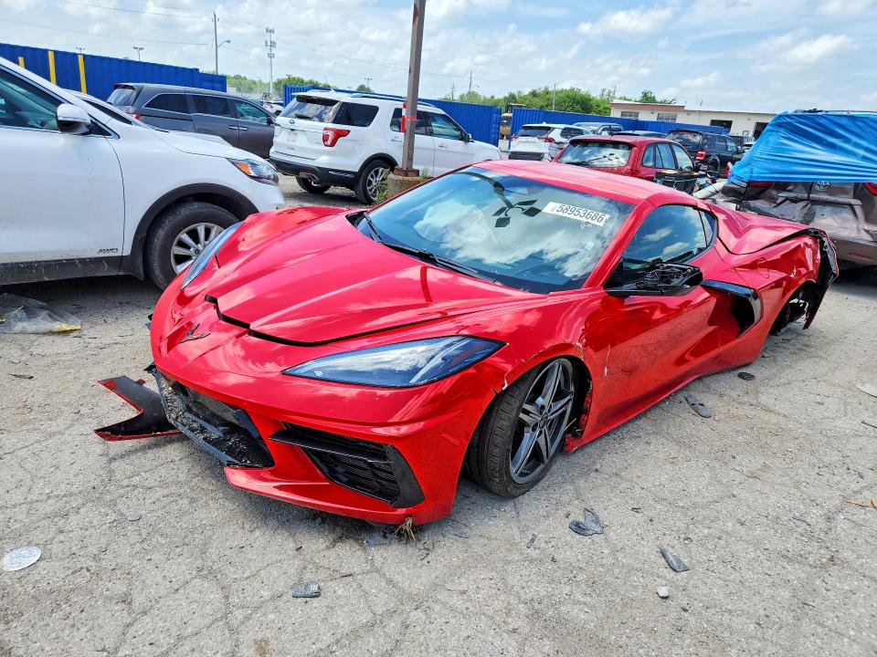 2026 Chevrolet Corvette VIN 1G1YC2D45T5111193 — COPART salvage auction photo