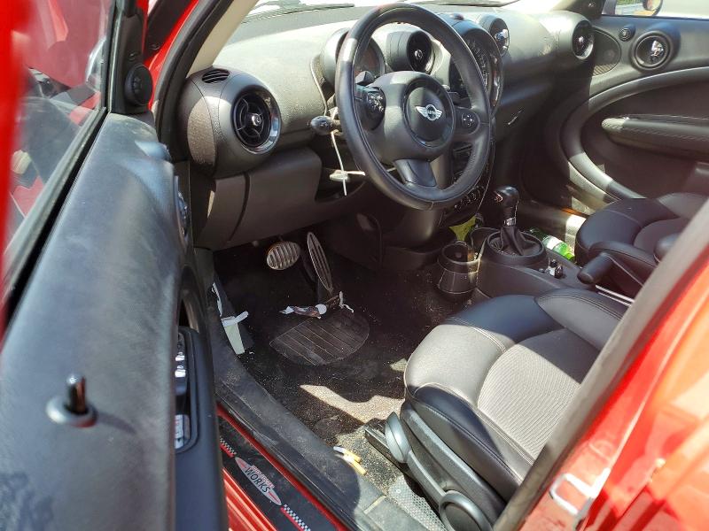2015 Mini VIN WMWZC3C53FWT04014 COPART salvage auction — FRONT END, Nc - Salvage Certificate Of Title, sold $175 on 2026-07-30 (photo 8)