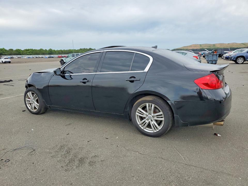 2011 Infiniti G37 VIN JN1CV6AR4BM410135 COPART salvage auction — FRONT END, Ny - Mv-907A Salvage Certificate, sold $425 on 2026-07-06 (photo 2)