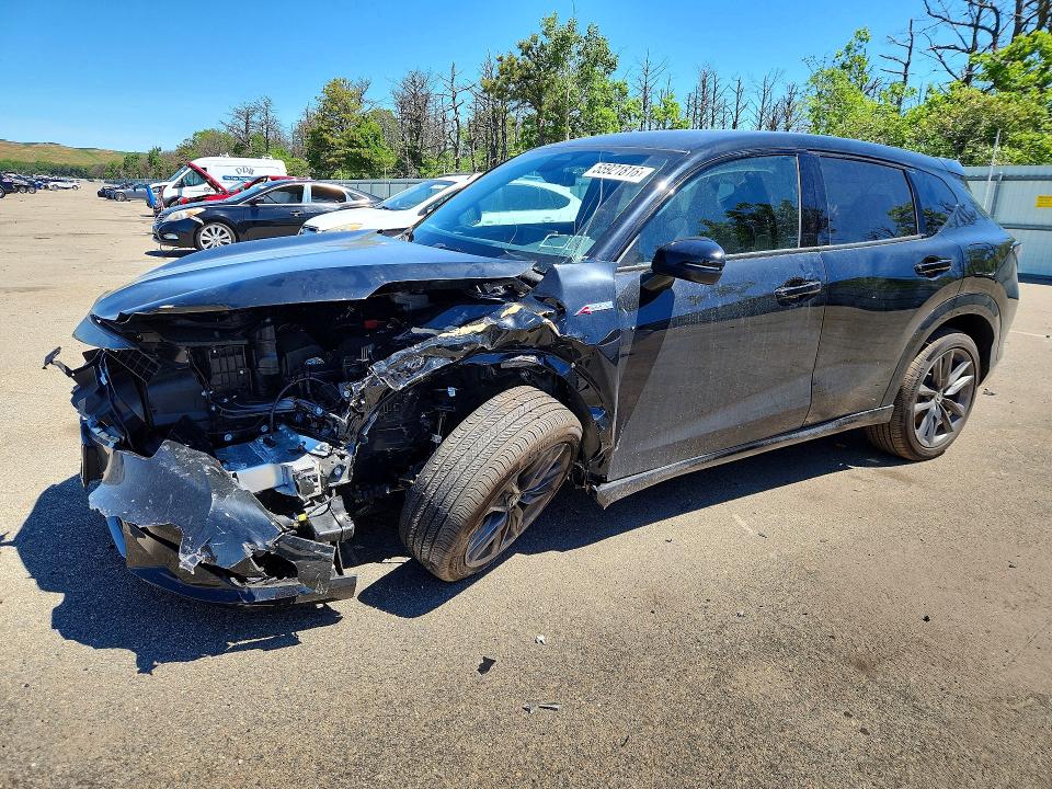 2025 Acura Adx VIN 3HDSA2H58SM710442 COPART salvage auction — FRONT END, NY - MV-907A SALVAGE CERTIFICATE, sold $7,400 on 2026-07-20 (photo 1)