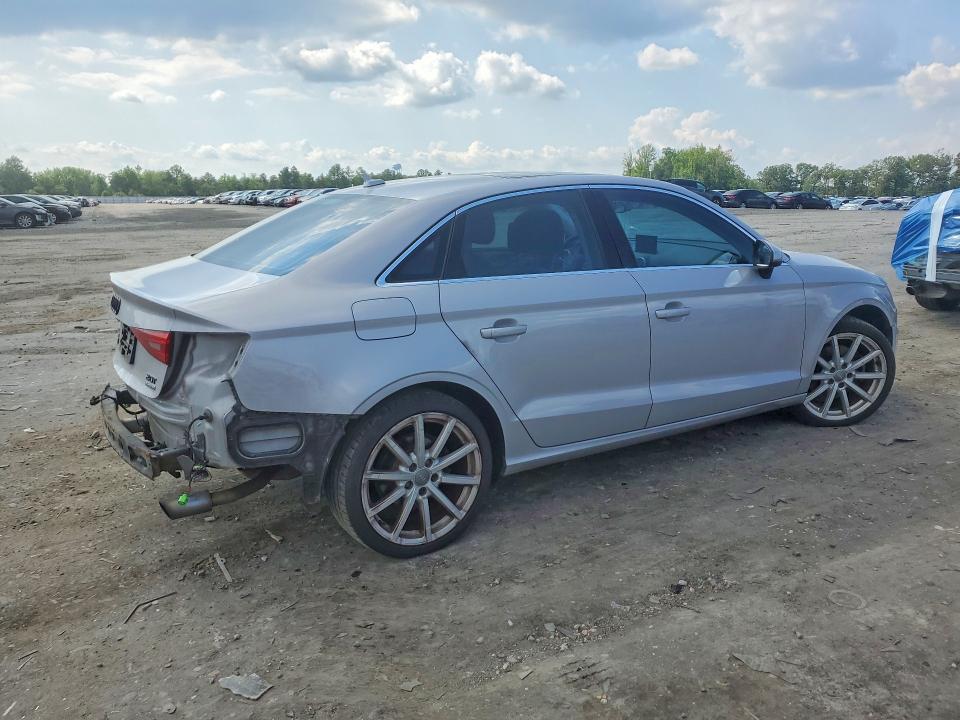 2015 Audi A3 VIN WAUEFGFF1F1085231 COPART salvage auction — REAR END, VA - CERT OF TITLE - SALVAGE, sold $625 on 2026-07-29 (photo 3)