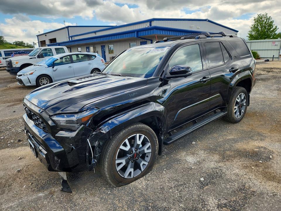 2025 Toyota 4runner VIN JTEVA5BR4S5024024 COPART salvage auction — FRONT END, Wi - Cert Of Title-Claim Paid, sold $38,000 on 2026-07-28 (photo 1)