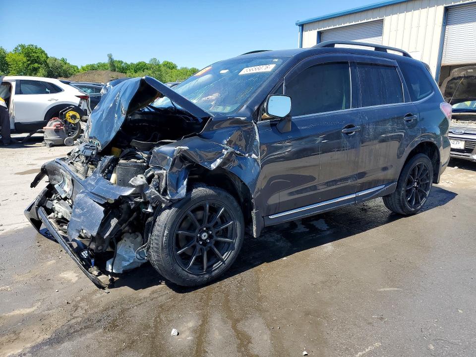 2018 Subaru Forester VIN JF2SJGWC2JH448356 COPART salvage auction — FRONT END, Pa - Certificate Of Salvage, sold $575 on 2026-07-22 (photo 1)