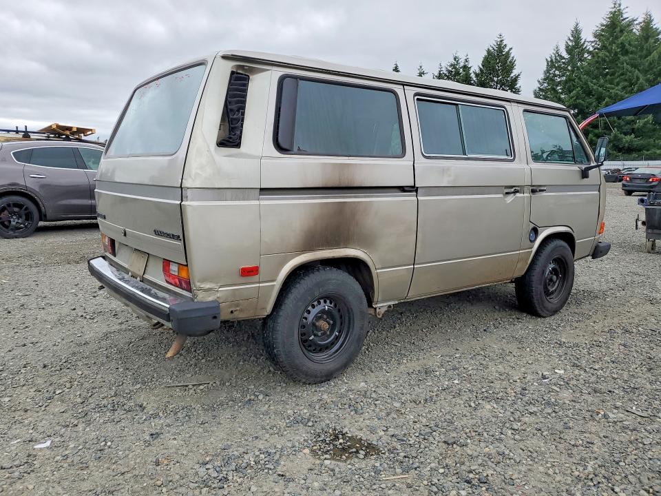 1988 Volkswagen Vanagon VIN WV2YB0253JH007440 COPART salvage auction — BURN, WA - BILL OF SALE, sold $1,350 on 2026-07-10 (photo 3)