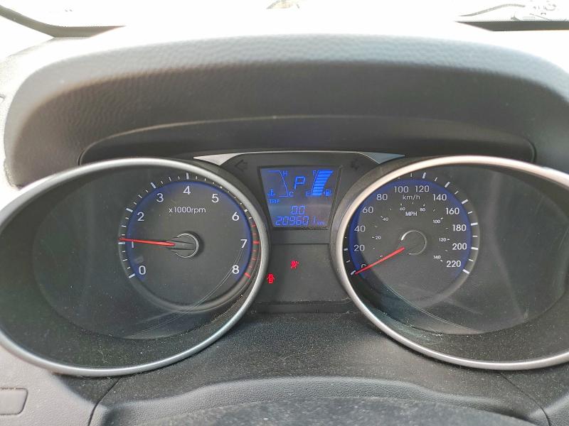 2014 Hyundai Tucson VIN KM8JUCAG6EU792589 COPART salvage auction — FRONT END, ON - PERMIT SALVAGE, sold $750 on 2026-07-16 (photo 9)