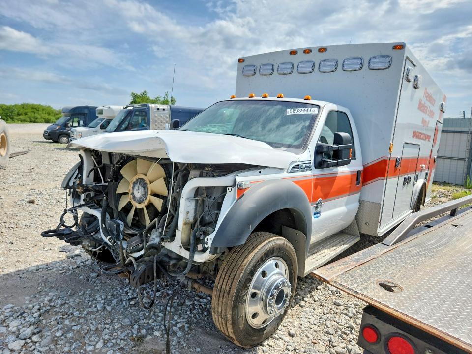 2014 Ford F-450 VIN 1FDUF4HT2EEA26594 — COPART salvage auction photo