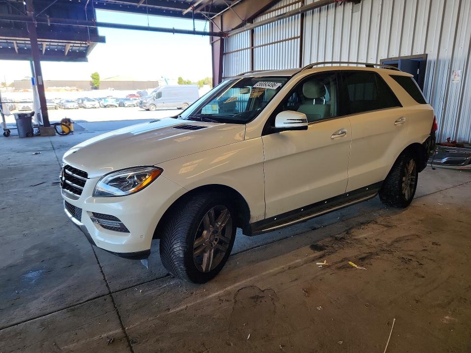 2014 Mercedes-benz M-klasse VIN 4JGDA5HB5EA382346 COPART salvage auction — REAR END, Ca - Salvage Certificate, sold $4,800 on 2026-08-06 (photo 1)