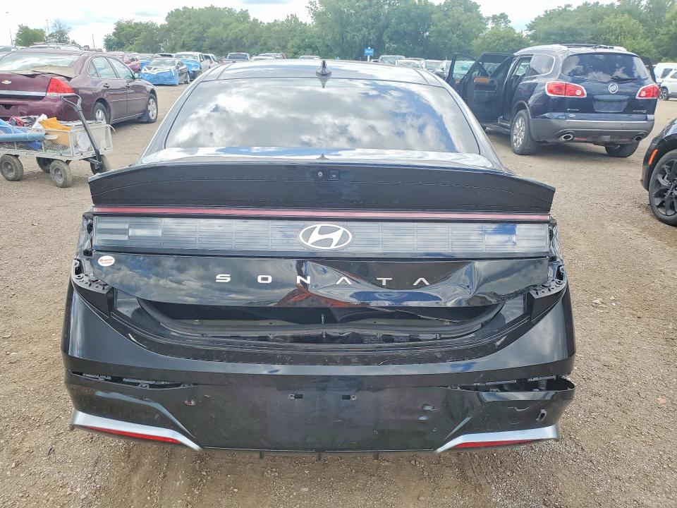 2024 Hyundai Sonata VIN KMHL14JAXRA421364 COPART salvage auction — REAR END, Ia - Cert Of Title-Salvage Title, sold $7,200 on 2026-07-24 (photo 6)