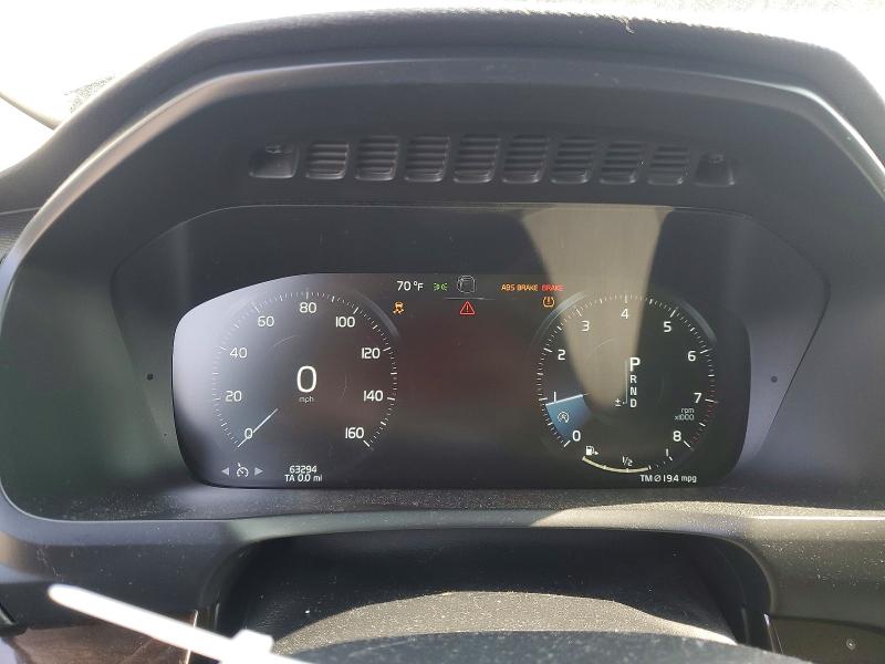 2016 Volvo Xc90 VIN YV4A22PK5G1074355 COPART salvage auction — REAR END, Ca - Salvage Certificate, sold $6,800 on 2026-08-12 (photo 9)
