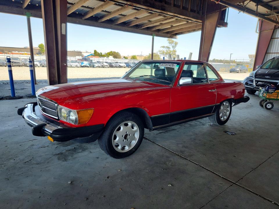 1982 Mercedes-benz 190 VIN WDBBA45A5CB015020 COPART salvage auction — REAR END, CA - SALVAGE CERTIFICATE, sold $2,900 on 2026-07-13 (photo 1)