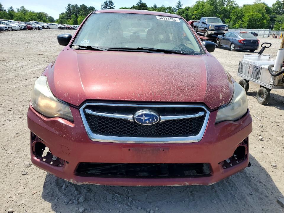 2015 Subaru Impreza VIN JF1GJAA64FH010552 COPART salvage auction — FRONT END, Ma - Certificate Of Title, sold $400 on 2026-07-02 (photo 5)