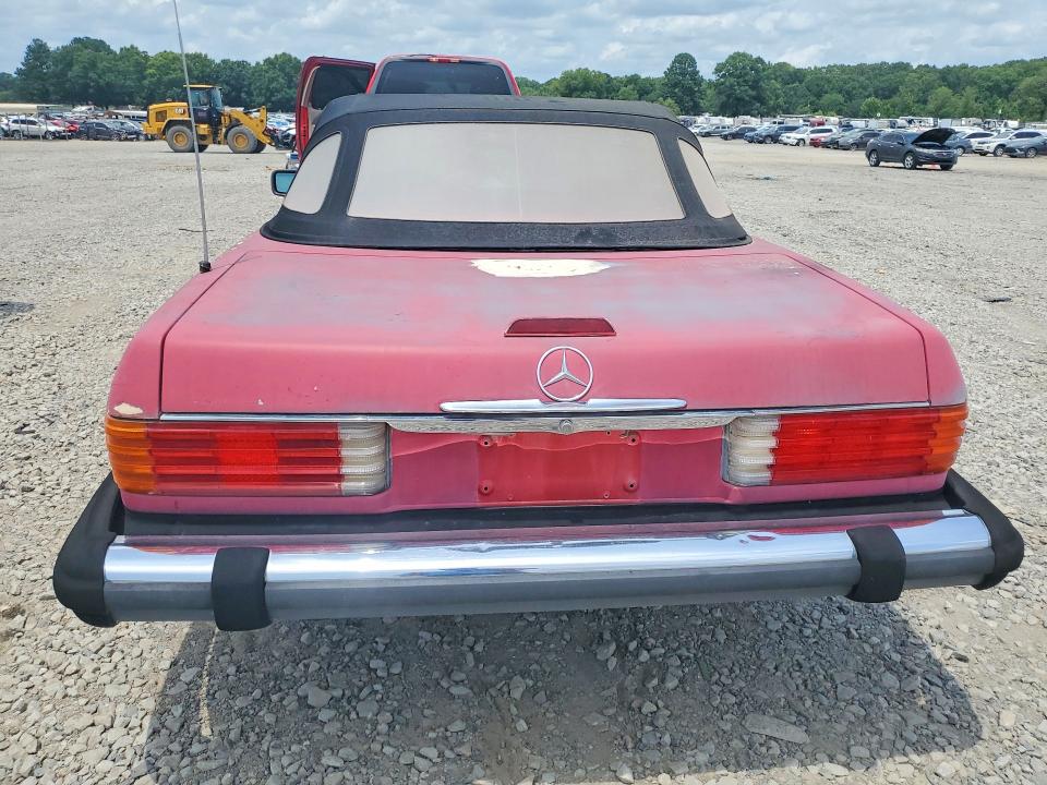 1987 Mercedes-benz 560 VIN WDBBA48D4HA069993 COPART salvage auction — MINOR DENT/SCRATCHES, Ar - Certificate Of Title, sold $1,800 on 2026-07-22 (photo 6)