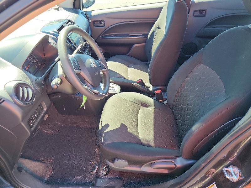 2024 Mitsubishi Mirage VIN ML32AUHJXRH028836 COPART salvage auction — FRONT END, FL - CERTIFICATE OF TITLE, sold $4,050 on 2026-07-08 (photo 7)