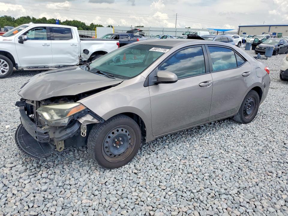 2014 Toyota Corolla VIN 5YFBURHE3EP168262 COPART salvage auction — FRONT END, Fl - Cert Of Title Slvg Rebuildable, sold $2,550 on 2026-07-07 (photo 1)