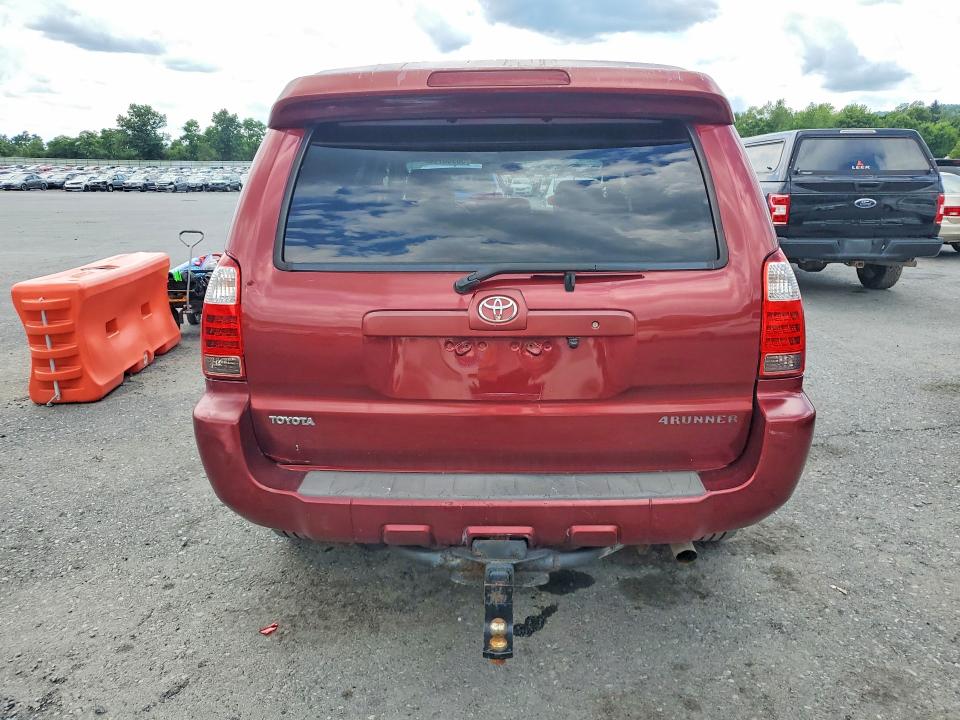 2007 Toyota 4runner VIN JTEBT17R078039219 COPART salvage auction — MINOR DENT/SCRATCHES, PA - CERT OF TITLE (P), sold $4,500 on 2026-07-16 (photo 6)