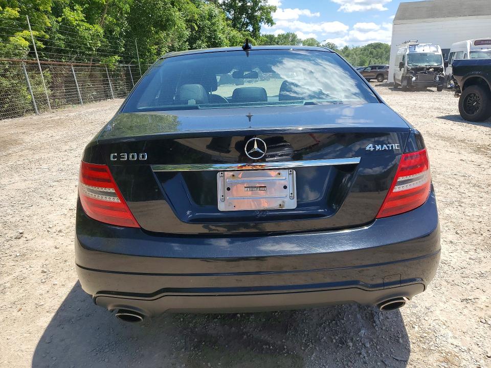 2013 Mercedes-benz C-klasse VIN WDDGF8AB1DA759595 COPART salvage auction — FRONT END, Oh - Certificate Of Title, sold $600 on 2026-07-08 (photo 6)