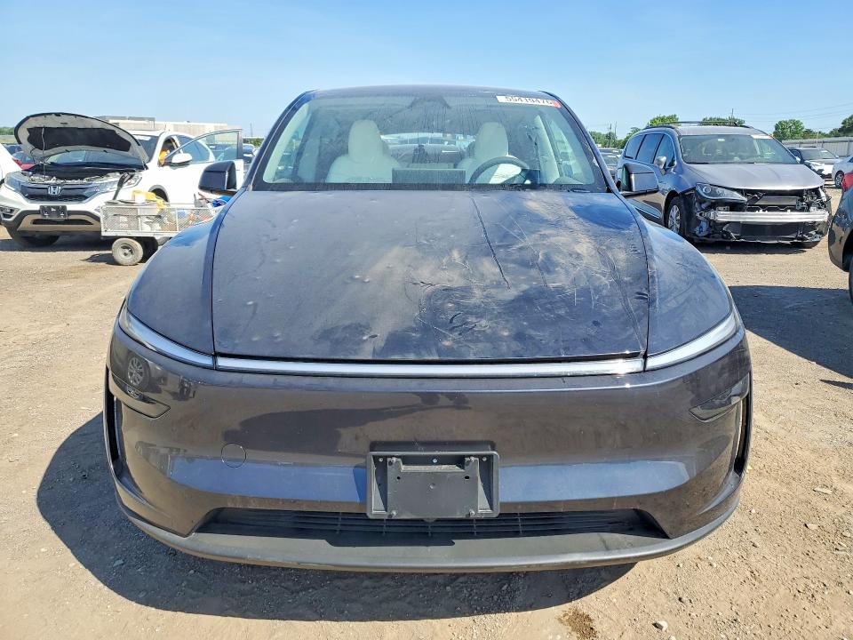 2026 Tesla Model y VIN 7SAYGDED2TA490545 COPART salvage auction — HAIL, Ia - Cert Of Title-Salvage Title, sold $18,100 on 2026-07-31 (photo 5)