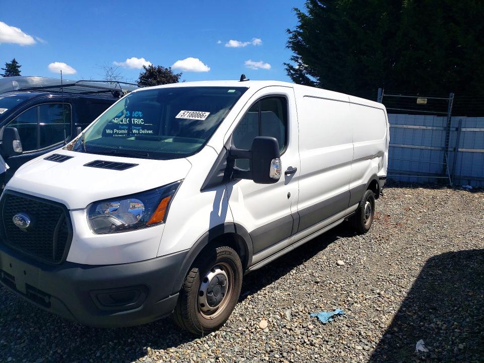 2024 Ford Transit VIN 1FTBR1Y89RKB16975 — COPART salvage auction photo