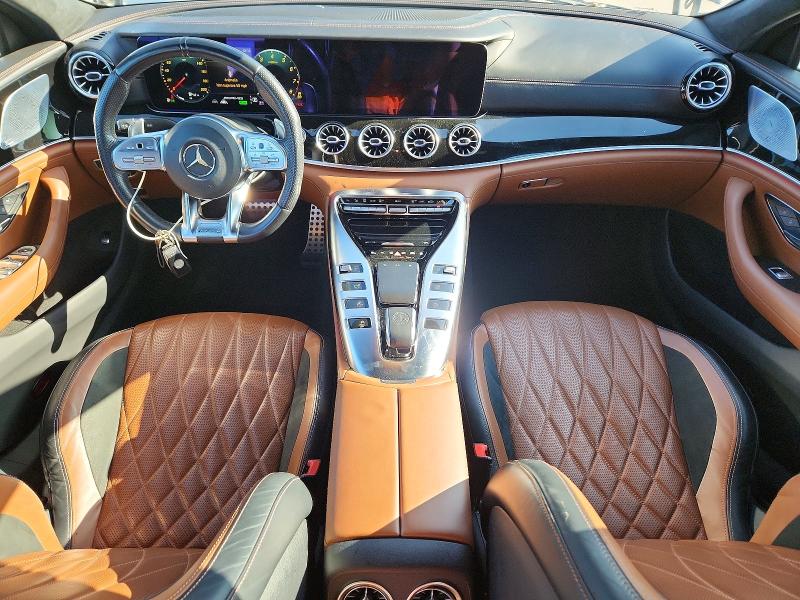 2021 Mercedes-benz AMG GT VIN W1K7X5KB1MA037456 COPART salvage auction — FRONT END, Tx - Certificate Of Title, sold $8,700 on 2026-08-20 (photo 8)