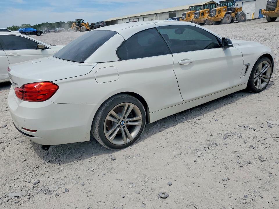 2015 BMW 4er VIN WBA3T7C56FP942314 COPART salvage auction — WATER/FLOOD, Tn - Salvage Cert-Water Damage, sold $1,800 on 2026-07-14 (photo 3)