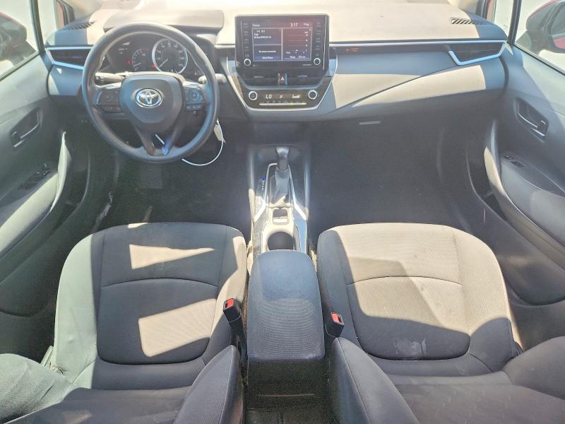 2022 Toyota Corolla VIN 5YFEPMAE8NP390345 COPART salvage auction — REAR END, Tx - Salvage Vehicle Title, sold $3,650 on 2026-07-17 (photo 8)