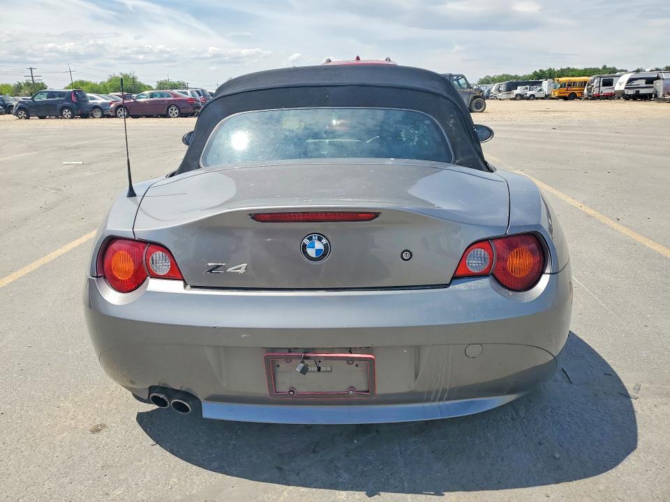 2004 BMW Z4 VIN 4USBT33574LS52965 COPART salvage auction — FRONT END, Id - Certificate Of Title, sold $1,200 on 2026-07-02 (photo 6)