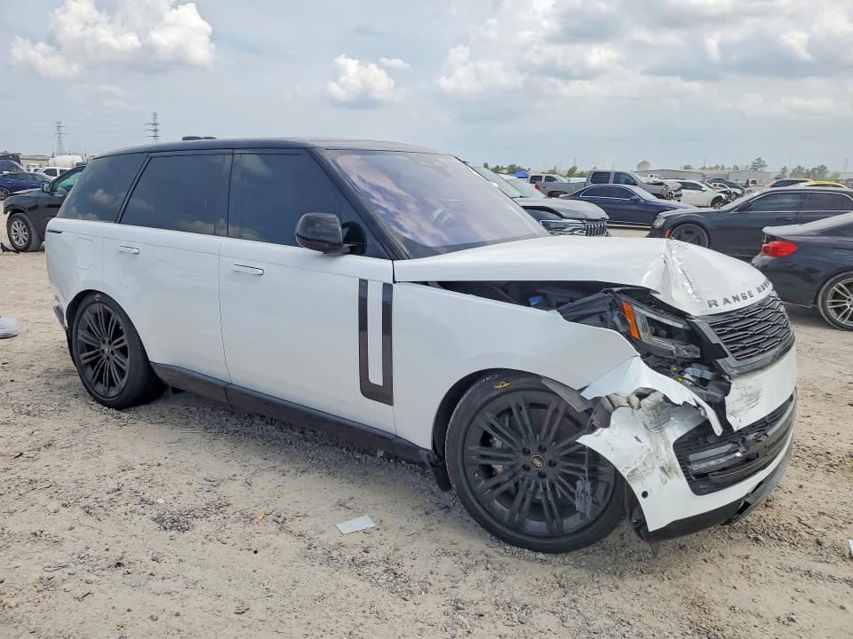 2023 Land rover RANGE ROVER VIN SALKP9E70PA012502 COPART salvage auction — FRONT END, Tx - Salvage Vehicle Title, sold $20,500 on 2026-07-21 (photo 4)