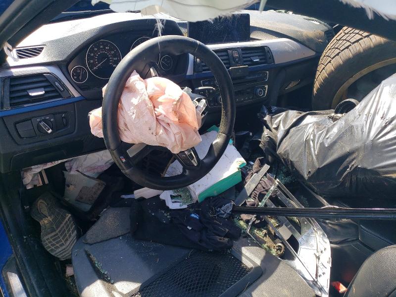 2014 BMW 3er VIN WBA3B3C52EJ981124 COPART salvage auction — ROLLOVER, Ma - Cert Of Title-Reconstrctd Coll, sold $200 on 2026-08-05 (photo 8)