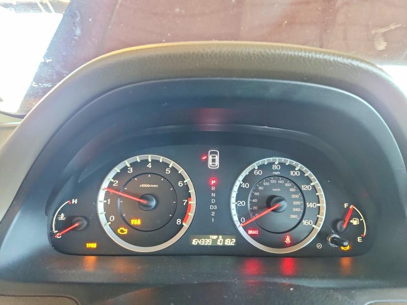 2010 Honda Accord VIN 1HGCP2F38AA042628 COPART salvage auction — FRONT END, CA - SALVAGE CERTIFICATE, sold $575 on 2026-07-09 (photo 9)