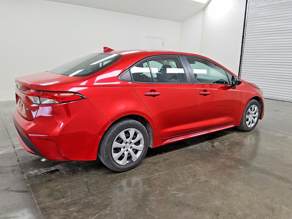 2020 Toyota Corolla VIN 5YFEPRAE6LP020389 COPART salvage auction — MINOR DENT/SCRATCHES, Tx - Certificate Of Title, sold $8,000 on 2026-07-07 (photo 3)