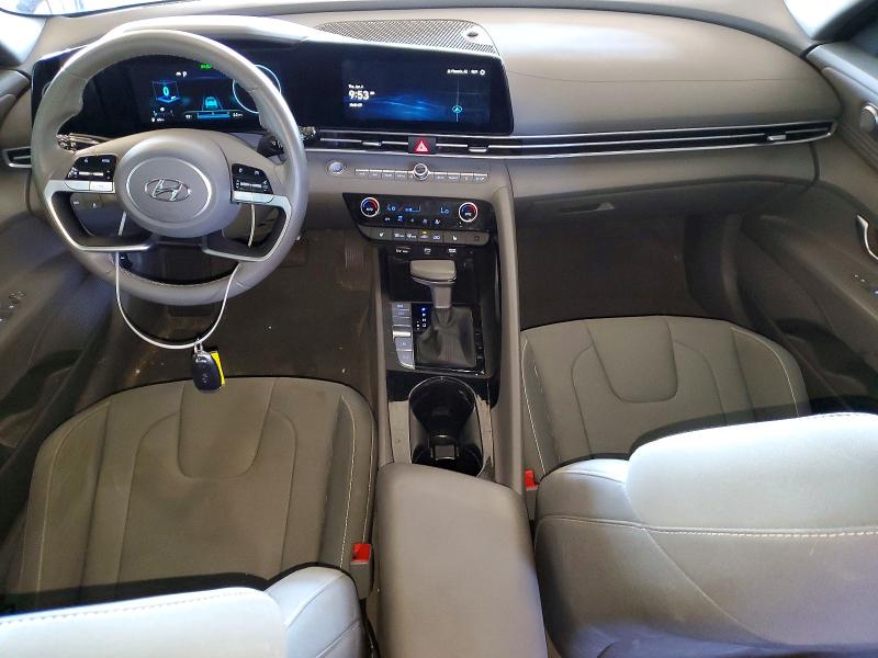 2023 Hyundai Elantra VIN KMHLS4AG6PU591783 COPART salvage auction — REAR END, AZ - CERT OF TITLE - SALVAGE, sold $6,300 on 2026-07-27 (photo 8)
