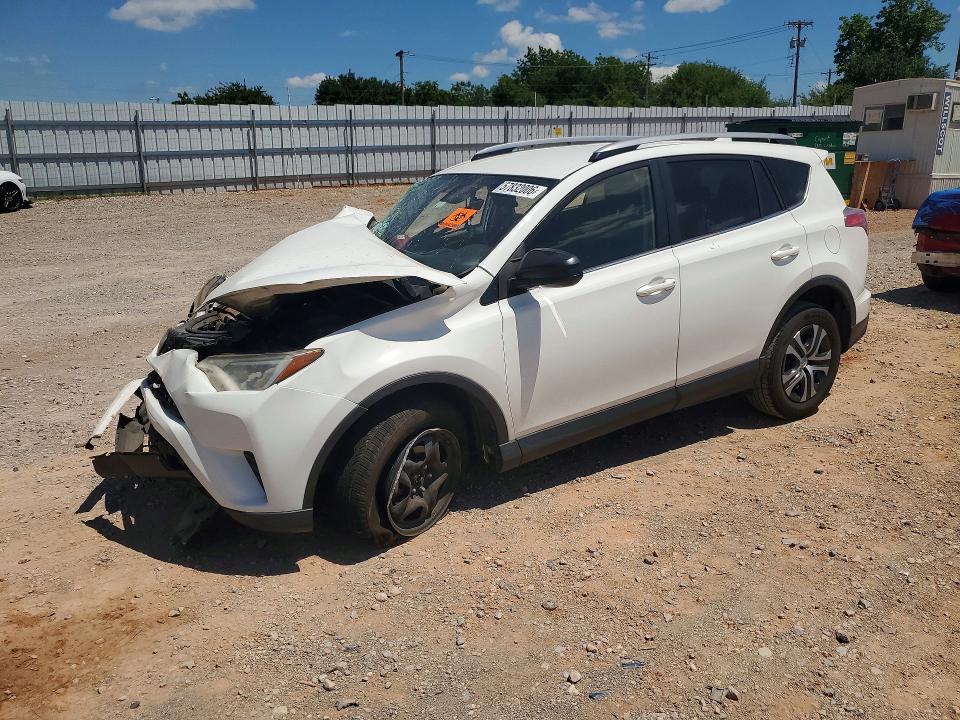2017 Toyota Rav4 VIN JTMZFREV1HJ713011 COPART salvage auction — FRONT END, Ok - Cert Of Title-Salvage, sold $1,200 on 2026-07-28 (photo 1)