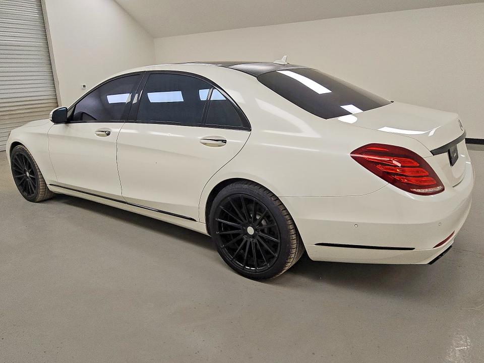 2015 Mercedes-benz S class VIN WDDUG8CB0FA200202 COPART salvage auction — MECHANICAL, Tx - Certificate Of Title, sold $9,700 on 2026-07-30 (photo 2)