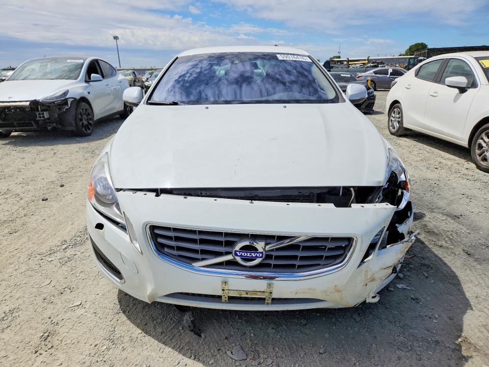 2013 Volvo S60 VIN YV1612FS5D2194167 COPART salvage auction — FRONT END, Ca - Salvage Certificate, sold $1,550 on 2026-07-07 (photo 5)