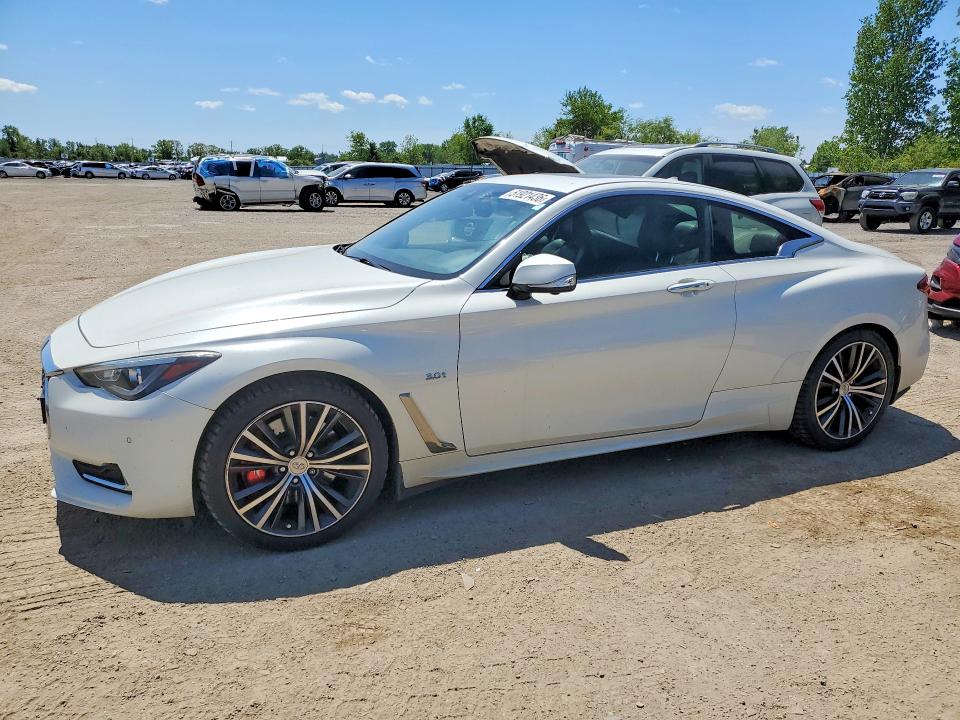 2017 Infiniti VIN JN1EV7EL1HM551936 COPART salvage auction — SIDE, ON - PERMIT NO BRAND - UNFIT, sold $3,500 on 2026-07-28 (photo 1)