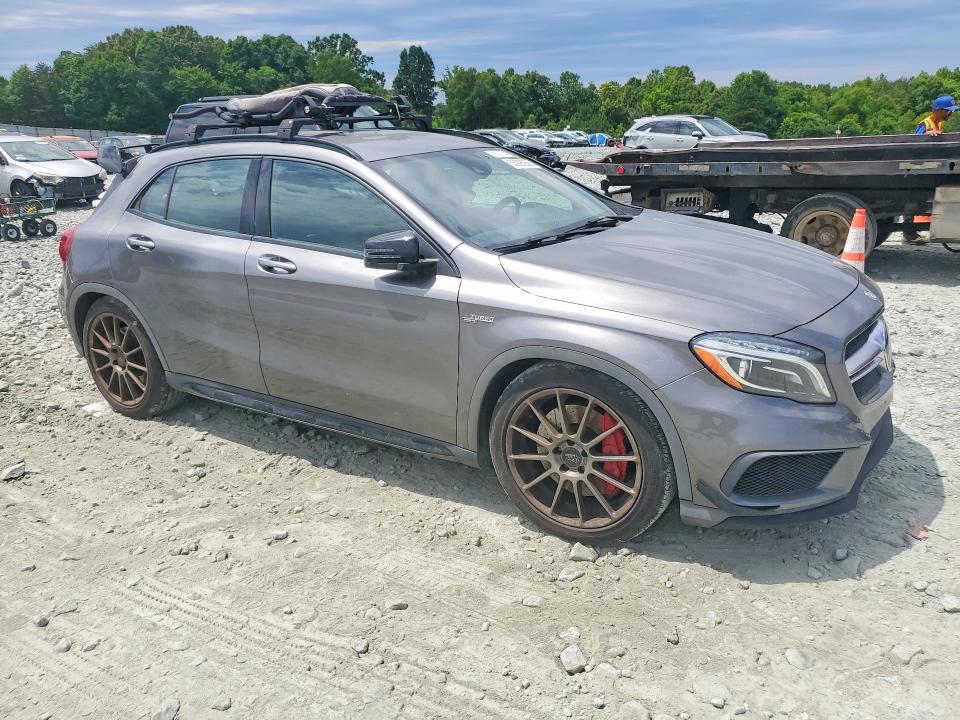 2015 Mercedes-benz Gla-klasse VIN WDDTG5CBXFJ104796 COPART salvage auction — NORMAL WEAR, Nc - Dealer Only Clean Title, sold $8,400 on 2026-07-08 (photo 4)