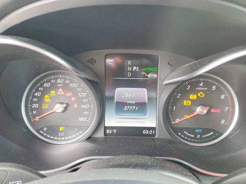 2019 Mercedes-benz Glc VIN WDC0G5EB1KF629859 COPART salvage auction — FRONT END, Nj - Cert Of Title-Salvage, sold $11,600 on 2026-07-21 (photo 9)