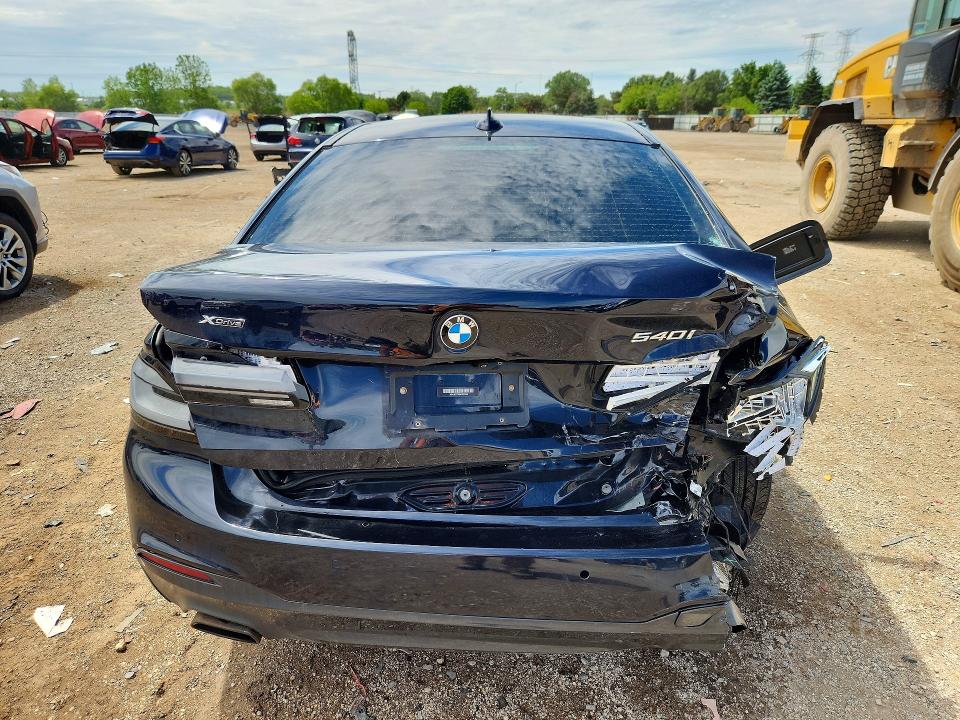2017 BMW VIN WBAJE7C36HG887995 COPART salvage auction — REAR END, Il - Salvage Certificate, sold $1,200 on 2026-07-28 (photo 6)